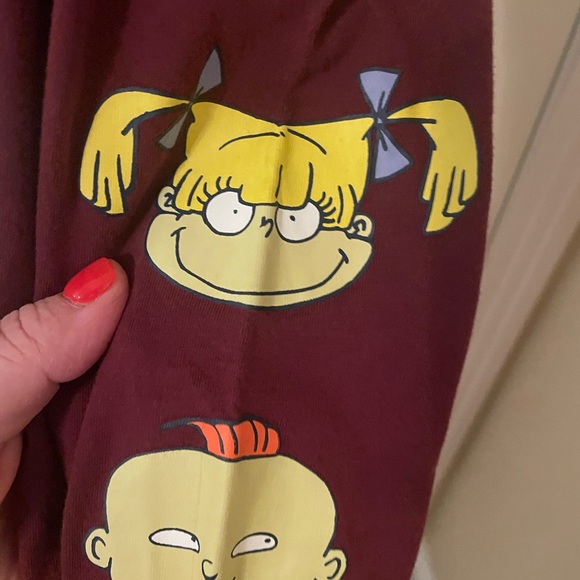 Vintage Tees - Rugrats Long Sleeve Crop Tee Size XL - Picture 8 of 9